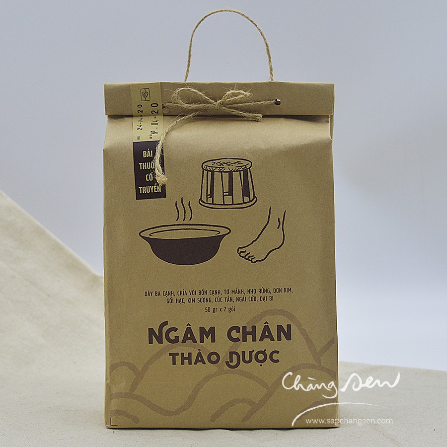 Ngâm chân thảo dược (Vietherb) - 50g x 7 gói