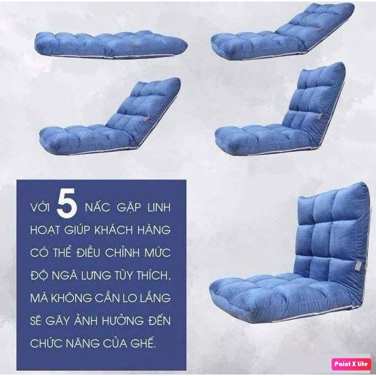 Ghế lười Tatami 5 nấc điều chỉnh hàng cao cấp chuẩn loại 1