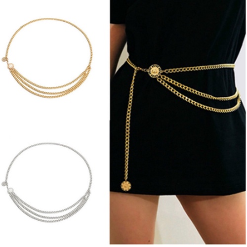 Haimeikang Dây đai xích kim loại có thể điều chỉnh thu hẹp đầy phong cách