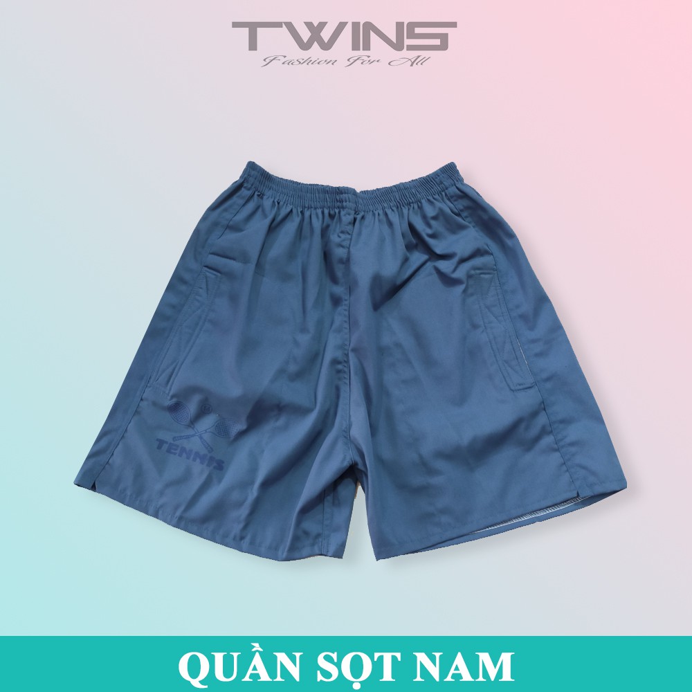 Quần short nam kaki mặc nhà loại dày đáy nem, đáy thẳng