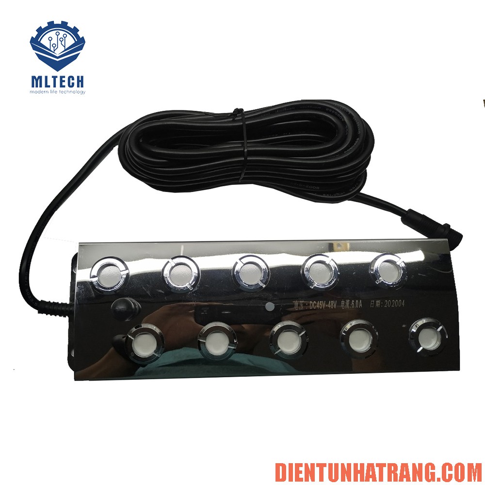 Bộ phun sương siêu âm 10 mắt và nguồn chống nước 48V 8.3A chất lượng cao