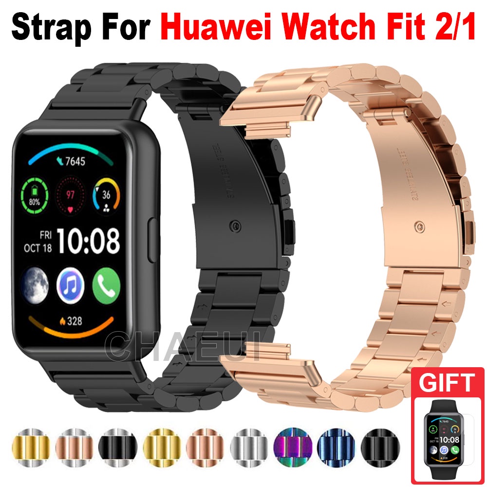 Dây Đeo Inox Cho Đồng Hồ Thông Minh Huawei Watch Fit 2/1