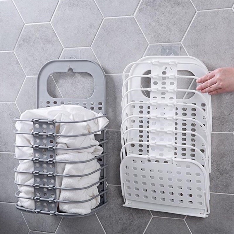 Giỏ đựng đồ gấp gọn, giỏ treo đựng đồ nhà tắm