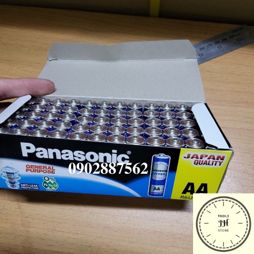 pin panasonic AA xanh HYPER