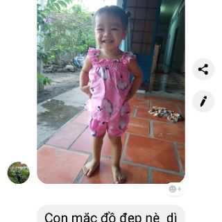 Compo đồ bộ tole bé gái