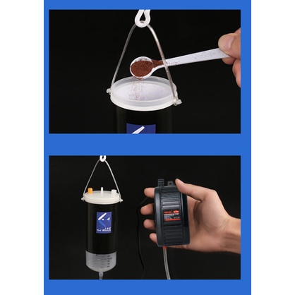 Bình ấp Artemia xịn sò loại 1,2 lít và loại 250ml, đầy đủ phụ kiện như hình