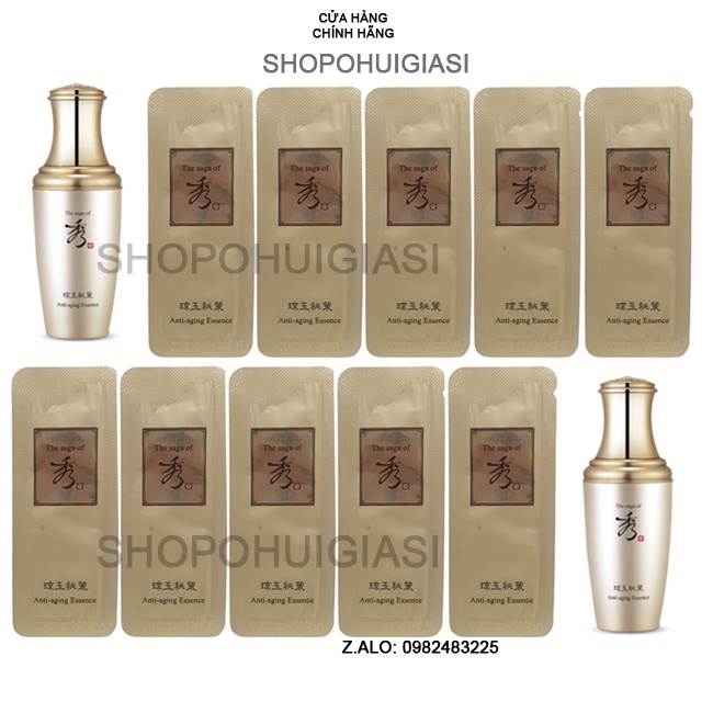 Tinh chất vàng chống lão hóa ANTI AGING THE SAGA OF XIU 1ml