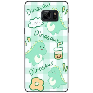 Ốp lưng Samsung Note 4, Note 5, Note 8, Note 9 Khủng long cute