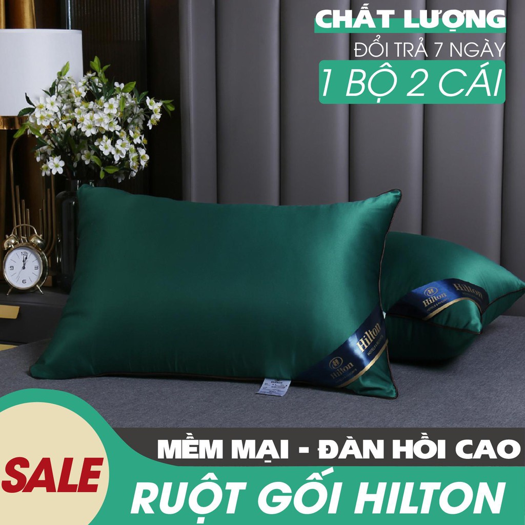 [ SALE KỊCH SÀN] Ruột Gối Đầu Cao Cấp Pillow Nhiều Màu Tiêu Chuẩn 5* Kích Thước 45x65cm( combo gối và gối ôm)