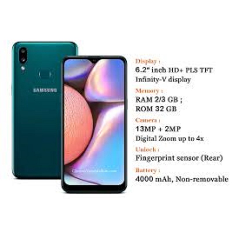 điện thoại Samsung Galaxy A10s 2sim ram 4G/64G, màn hình 6.2inch, Cày Game nặng đỉnh chất