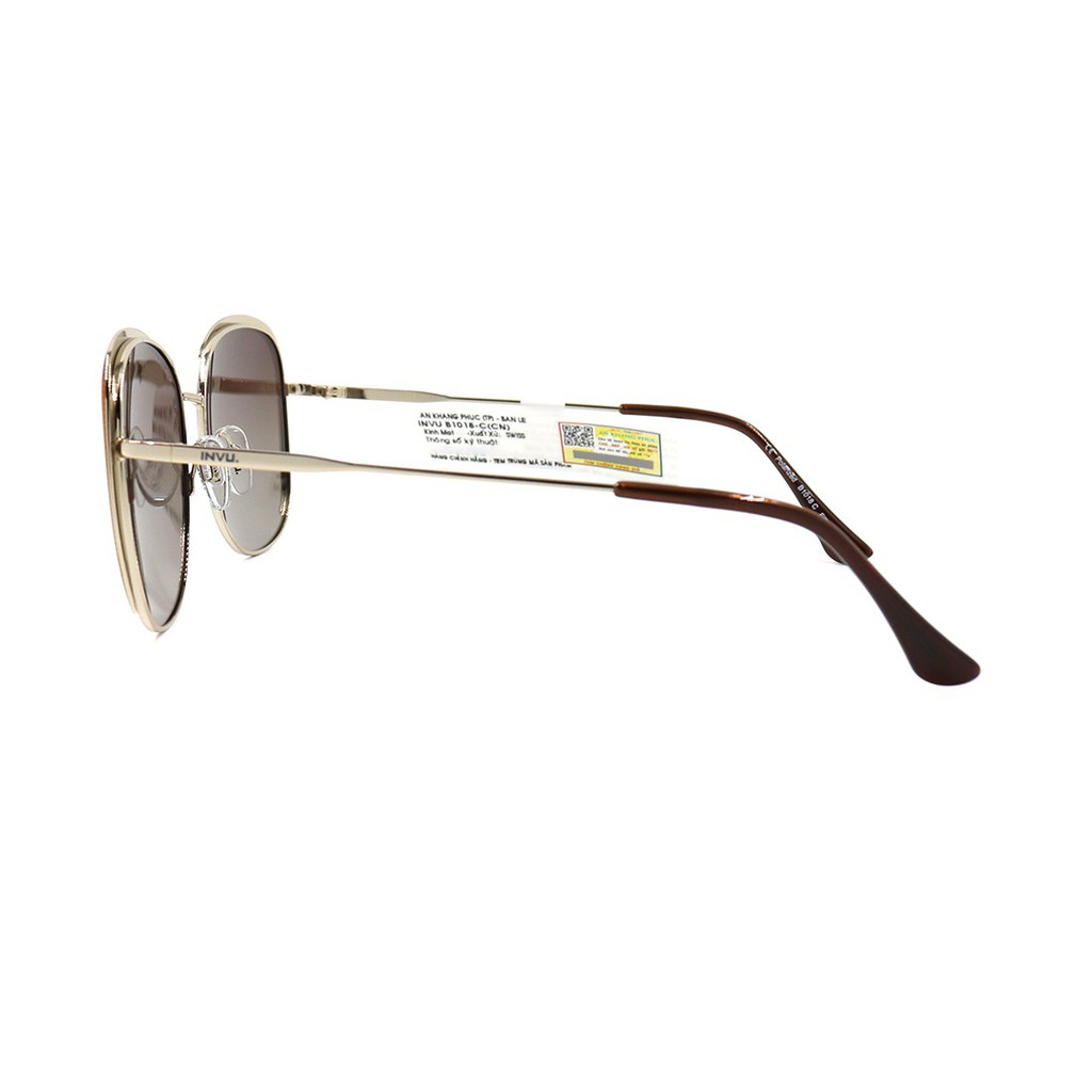 (Hàng chính hãng) Kính mát nam nữ Invu B1018 màu sắc thời trang, thiết kế dễ đeo bảo vệ mắt