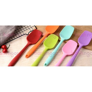 Thìa múc bột silicon 28cm Phới Spatula trộn bột
