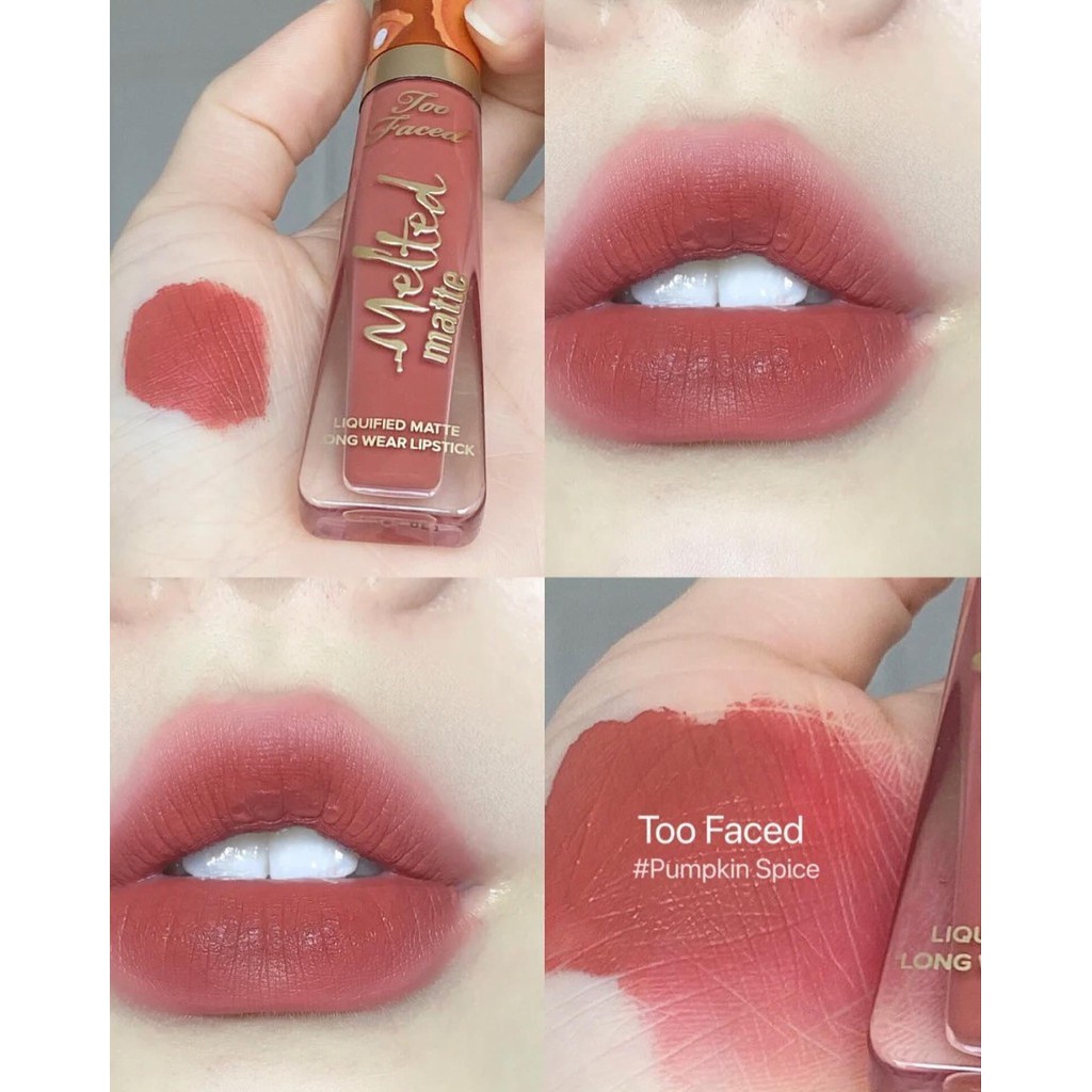 Son kem lì Too Faced Melted Matte các màu