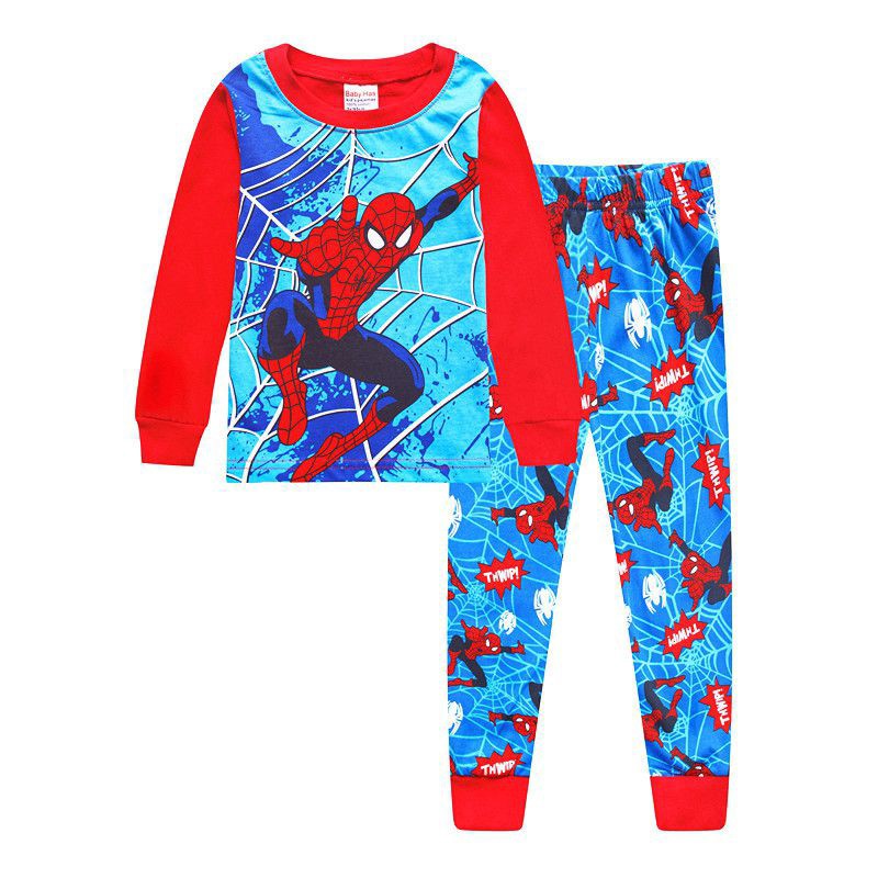 Kids Boys Clothing Tops Pants Superhero Iron Man Spiderman Captain America