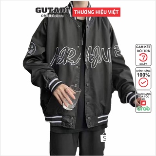 Áo Bomber Jacket Áo dù bóng chày 2 lớp chống nắng Unisex Nam nữ