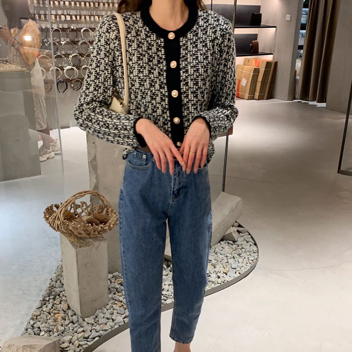 <Ready> Áo Khoác Len Cardigan Thời Trang Mùa Thu | BigBuy360 - bigbuy360.vn