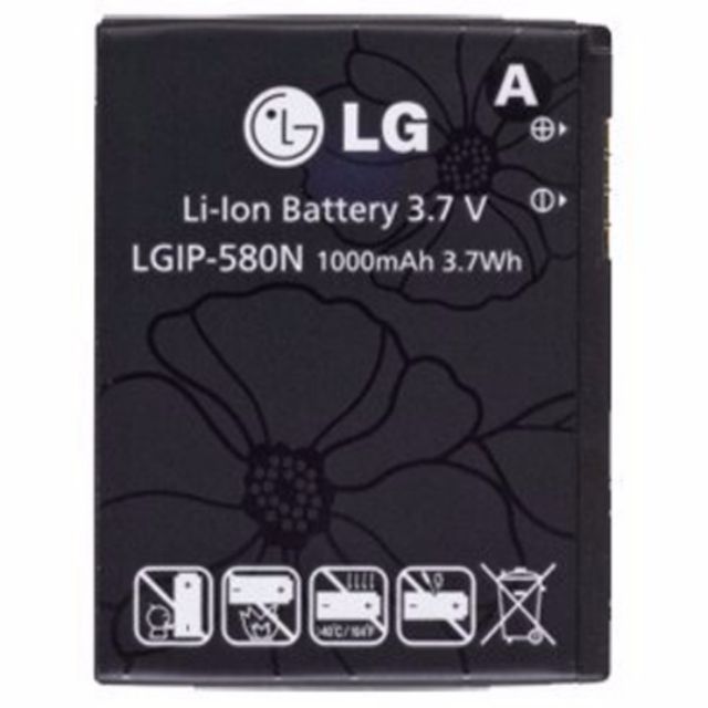 PIN ĐIỆN THOẠI LG 580N bảo hành 6 tháng