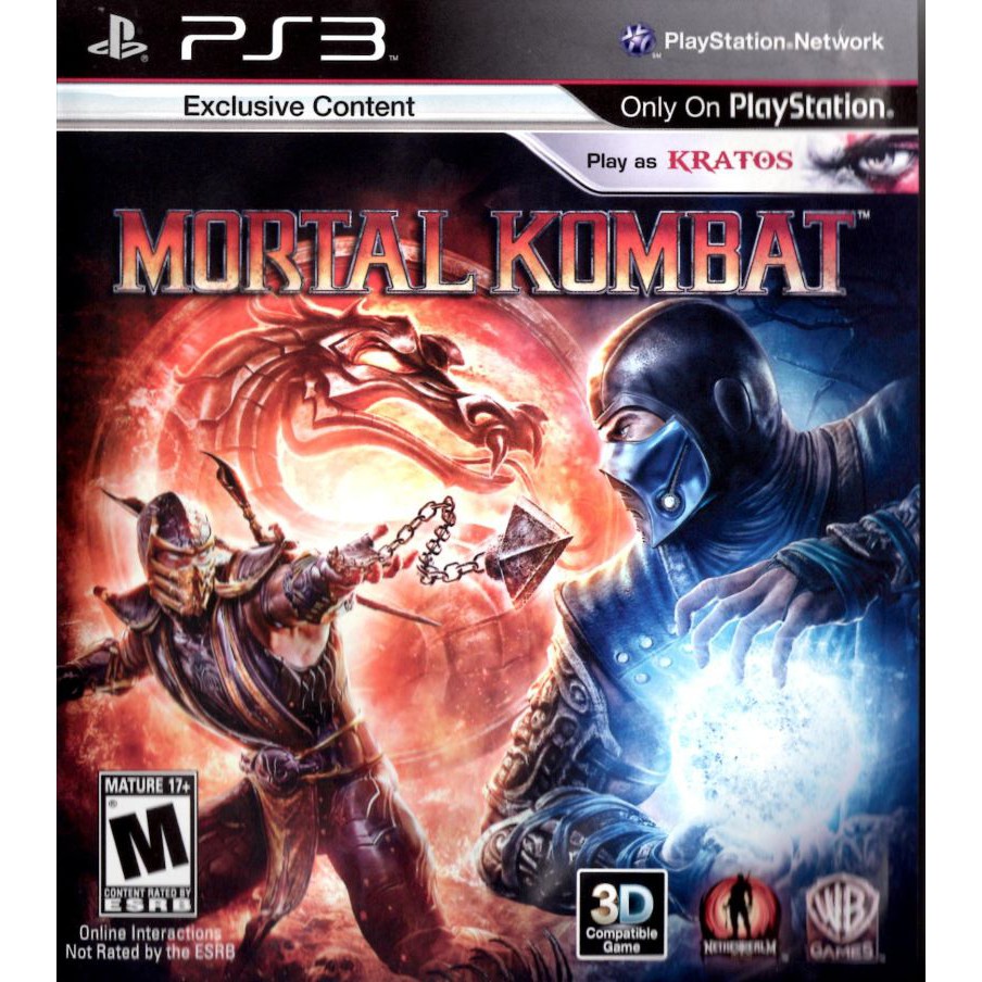 Đĩa Dvd Cassette Ps3 Cfw Ofw Multiman Hen Mortal Kombat