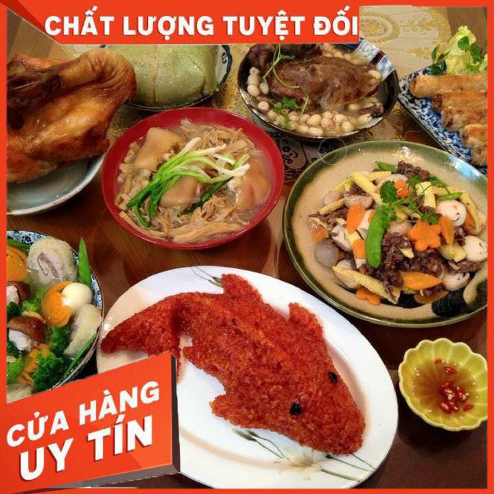 Khuôn Xôi Bánh Trung Thu hình cá chép inox loại 20cm và 25cm