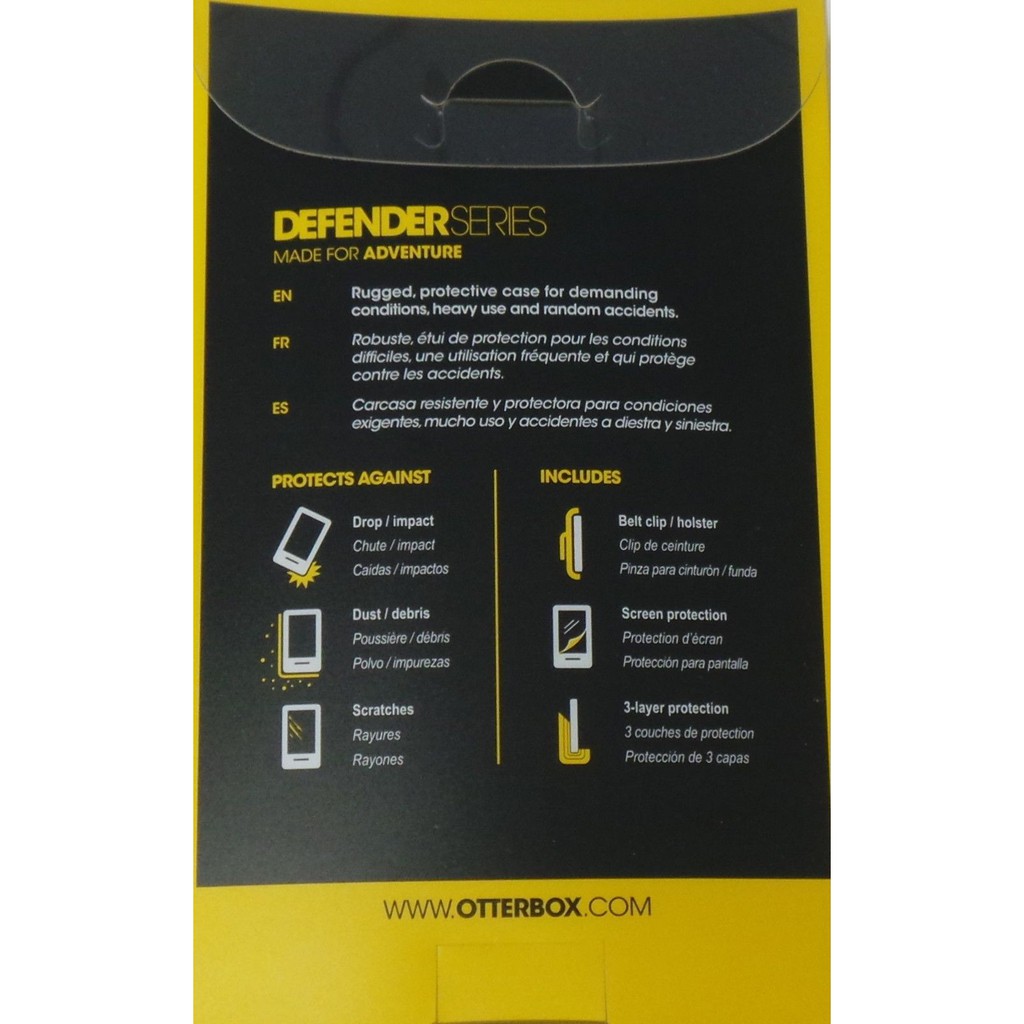 Ốp lưng OtterBox DEFENDER Iphone 5 5S SE phiên bản BLACK/COLORADO ROCKIES