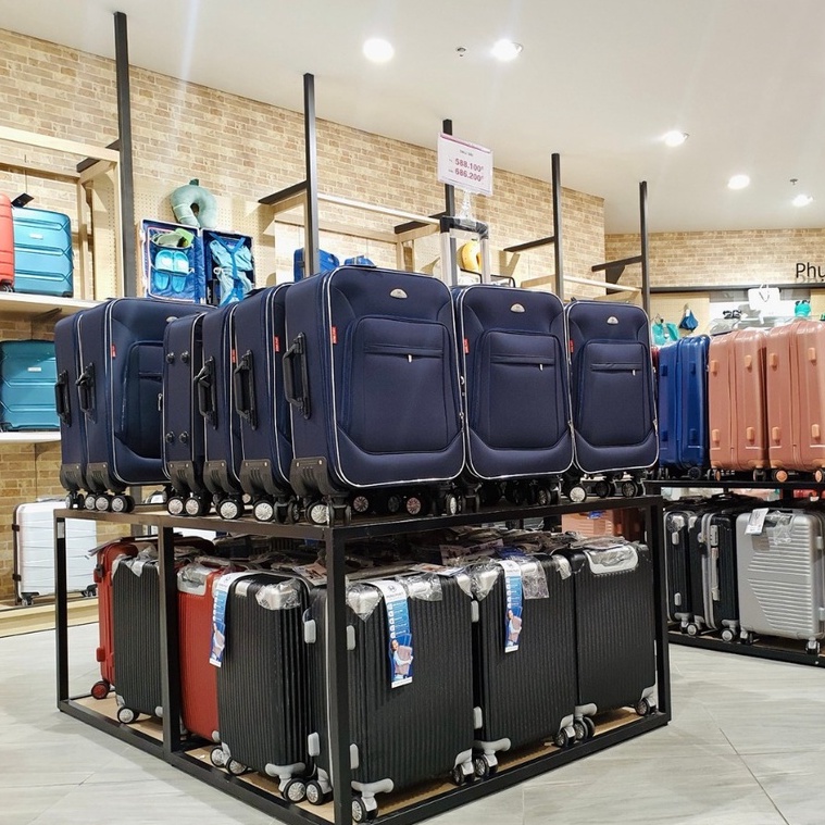 Vali kéo du lịch vải phổ thông VLX-022 kích thước 20, 24, 28 inch chính hãng Hùng Phát