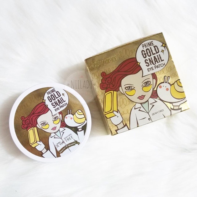 Mặt nạ mắt DewyTree Prime Gold Snail Eye Patch