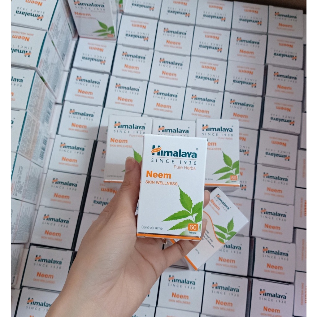 Viên uống sạch mụn, đẹp da - Himalaya Neem