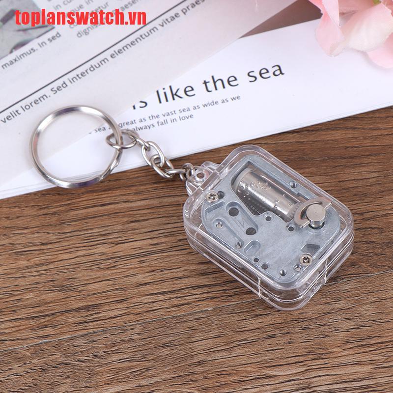 1 Hộp Nhạc Bằng Kim Loại Có Chìa Khóa Diy