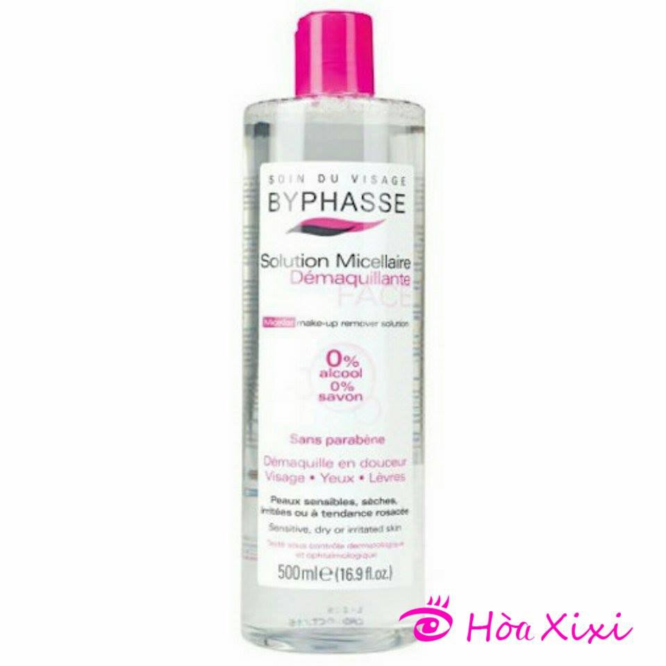 {giá sỉ} Nước Tẩy Trang Byphasse Solution Micerallaire Face 500ml