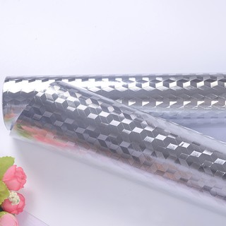 60x300cm giấy bạc dán bếp cách nhiệt chống nước 3d thế hệ mới