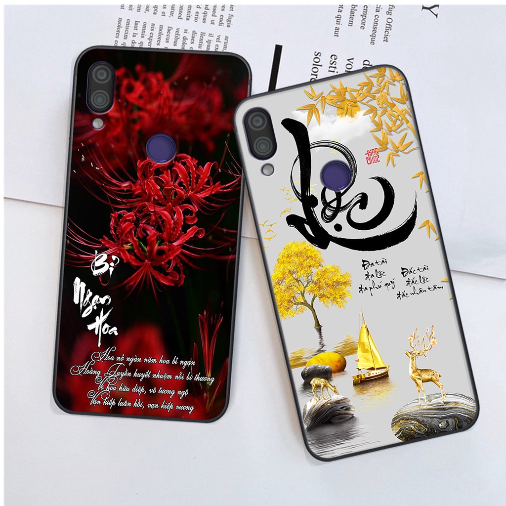 Ốp lưng Xiaomi REDMI 7 / REDMI NOTE 7 in hình chữ tài chữ lộc, Cha Mẹ, bình an SIÊU ĐẸP
