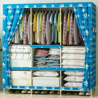 Sỉ Tủ vải 3 buồng  khung gỗ
