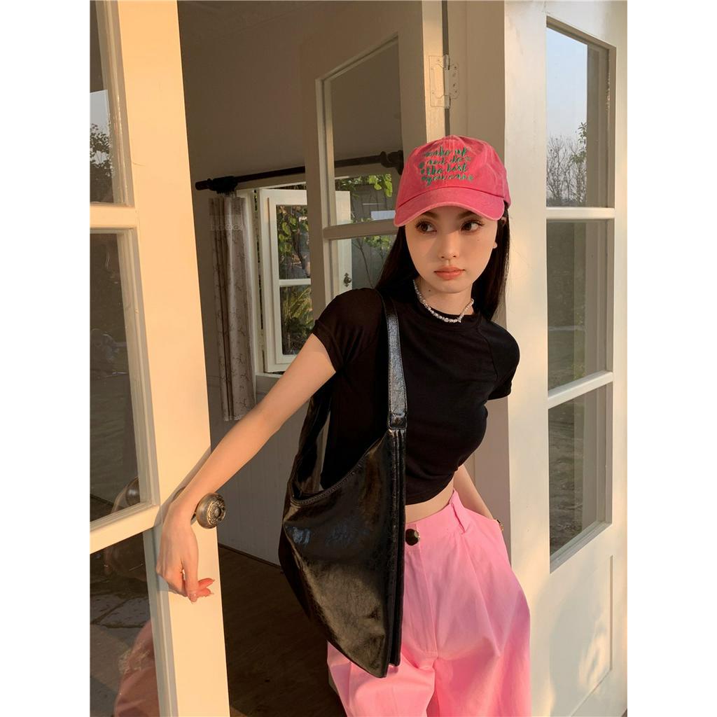 61559 Áo Thun Mỏng Vừa Vặn Nhìn Ngắn