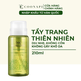 Nước Tẩy Trang Thiên Nhiên Không Cồn Dịu Nhẹ, Chiết Xuất Thảo Mộc Nature's Friend Cleansing Water 210ml