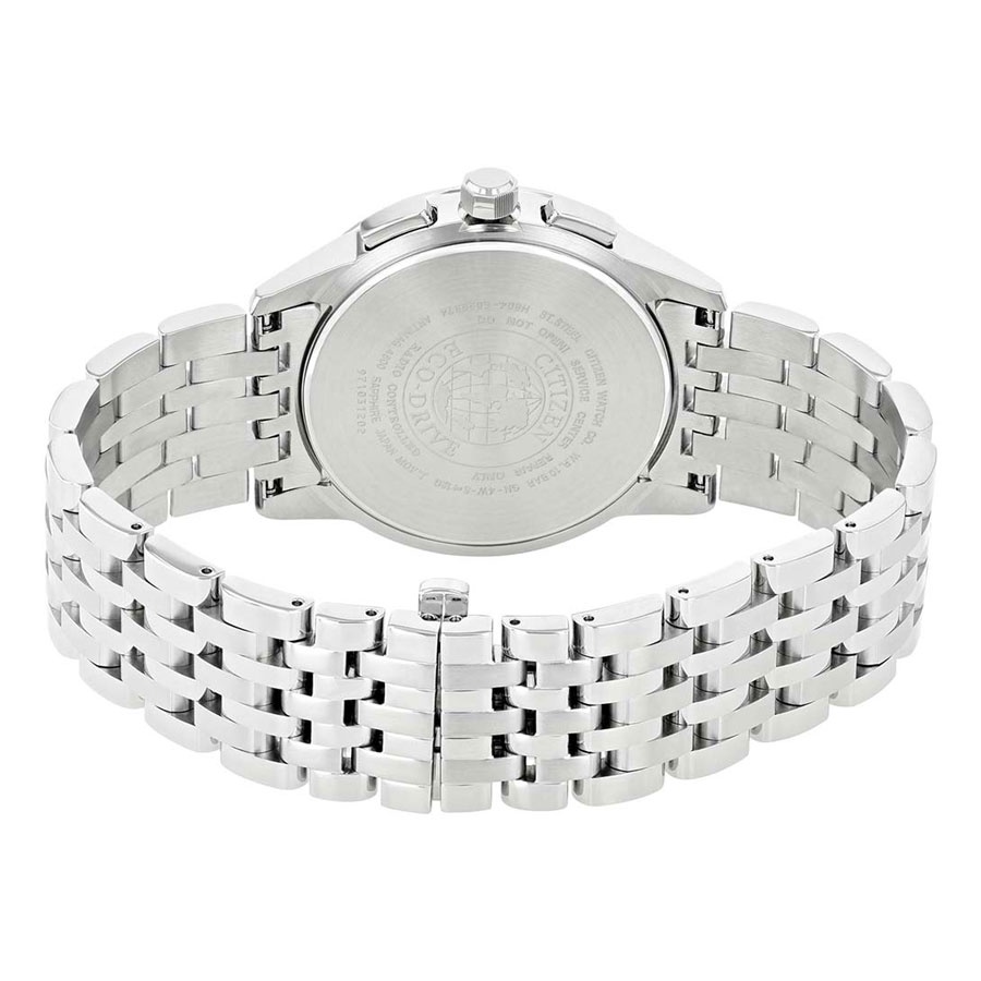 Đồng Hồ Nam Citizen Đa Chức Năng Dây Thép Không Gỉ AT8110-61E - Mặt Đen (Sapphire)
