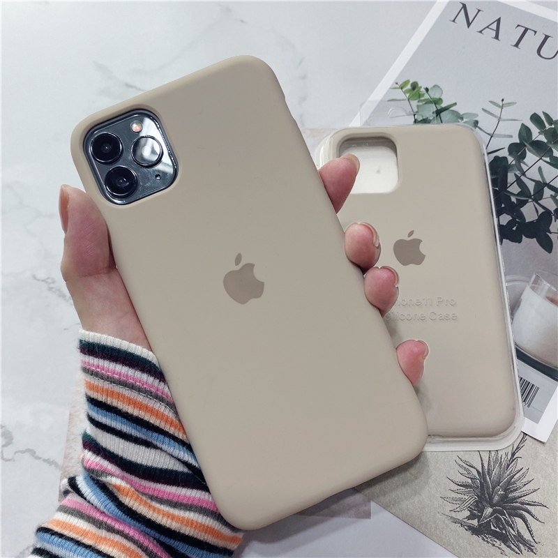 Ốp lưng iphone chống bẩn logo táo 5/5s/6/6plus/6s/6splus/7/7plus/8/8plus/x/xr/xs/11/12/pro/max/plus/promax - Awifi Case | BigBuy360 - bigbuy360.vn