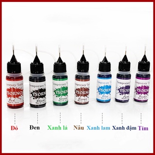 Mực Xăm Tạm Thời 20 ngày chống nước