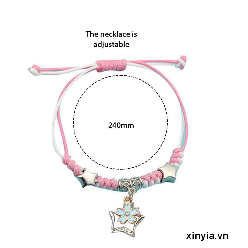 Set 3 Vòng Tay May Mắn Dạ Quang Mặt Trăng / Hoa Thời Trang Cho Cặp Đôi