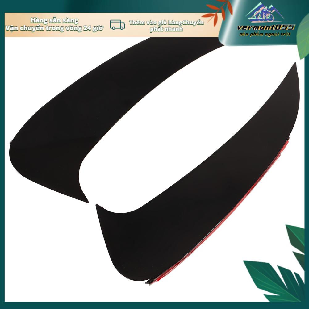Vermont055 2 cái Phía sau Bộ cản phía Cánh lướt gió bên trái Bên phải Màu đen bóng Thay thế cho Mercedes ‑ Benz C Class W206