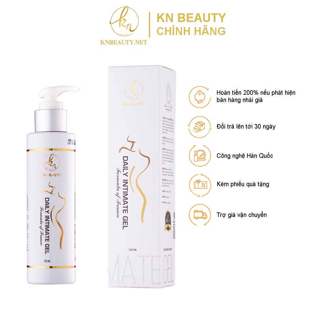 Dung dịch vệ sinh phụ nữ KN Beauty - DAILY INTIMATE GEL 150ML