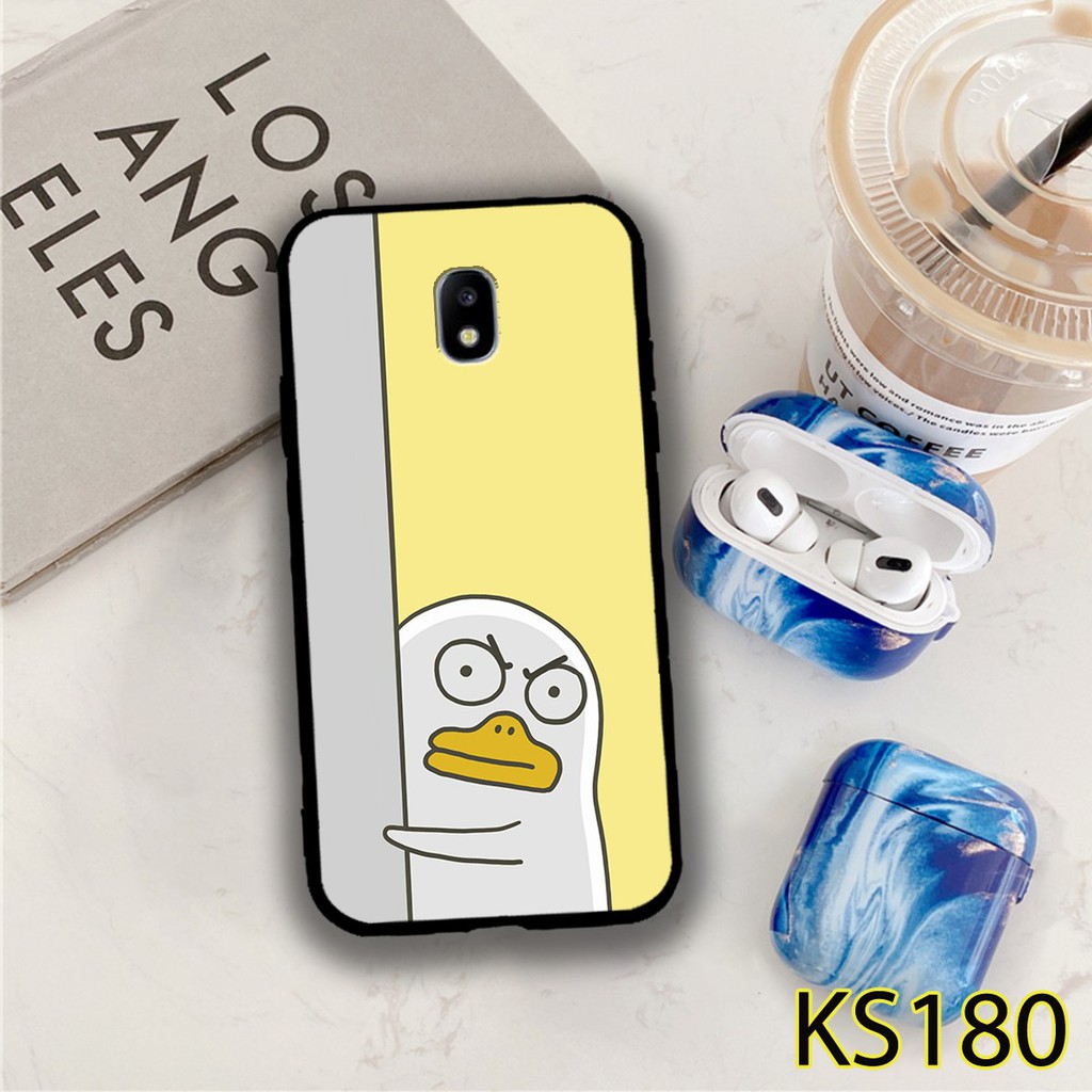 Ốp lưng Samsung J3-2016/J3 Pro in hình ICON chú vịt  2D đẹp, độc, lạ_KINGSTORE.HN_Ốp SS J310/J330