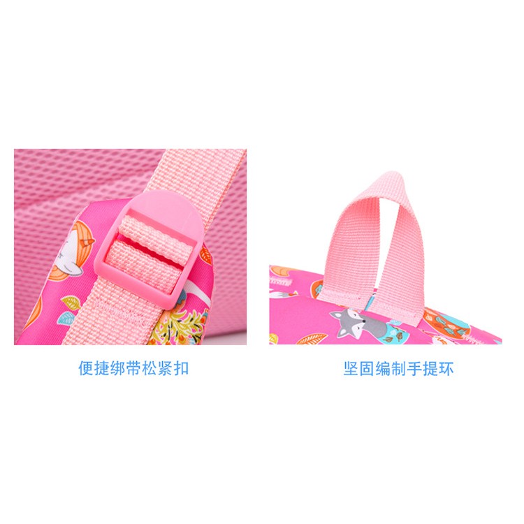 Balo đi học cho bé gái siêu nhẹ, cặp sách dành cho bé gái cấp 1 tiểu học (Tặng 1 kẹp tóc nơ màu ngẫu nhiên) E399