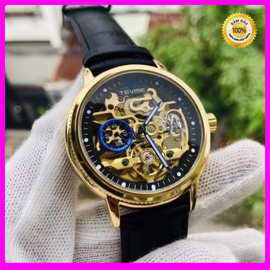 ĐỒNG HỒ CƠ LỘ MÁY NAM TEVISE DÂY DA CAO CẤP CHÍNH HÃNG ( Đồng Hồ Cơ Cao Cấp ) | BigBuy360 - bigbuy360.vn