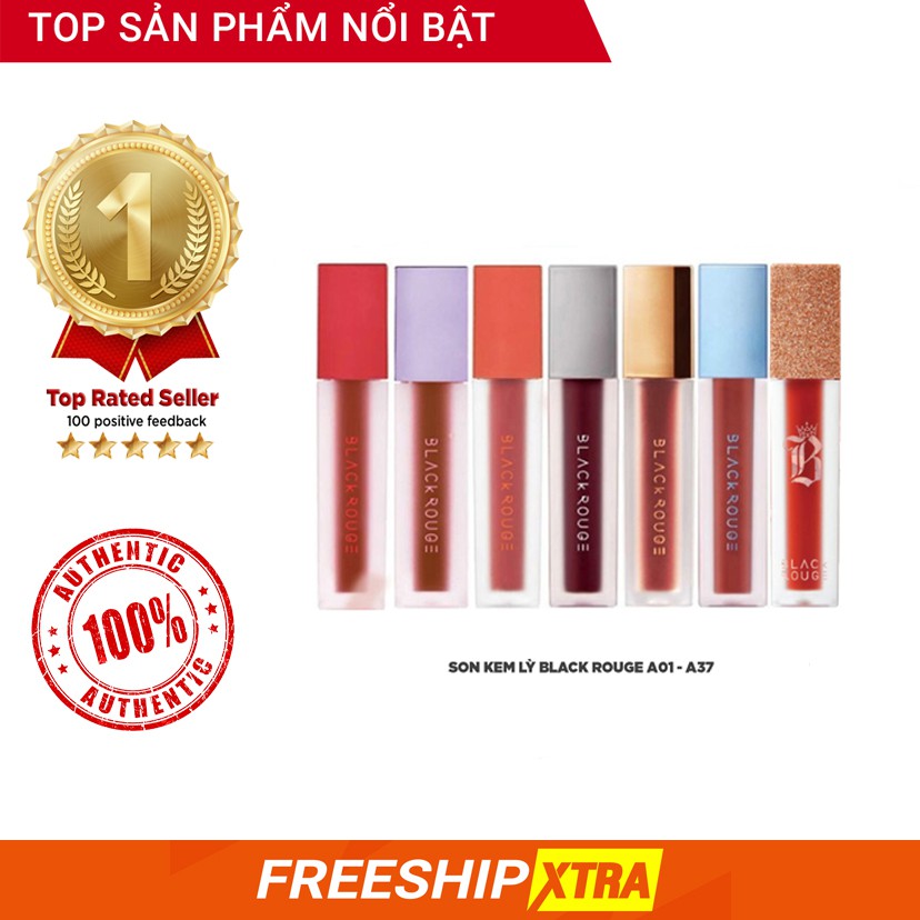 Son Kem Lì Black Rouge Air Fit Velvet Tint A01 - A17