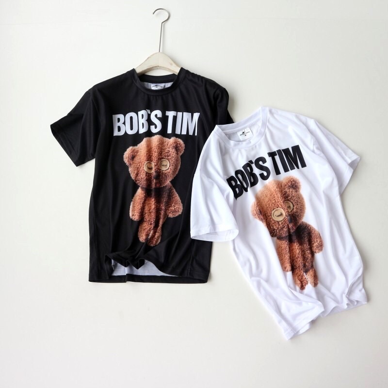 Áo thun nữ BT Áo phông nữ cộc tay chất cotton hoạ tiết 3 chiều xuất dư 0621