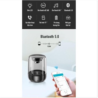 Loa bluetooth mini đèn led phát sáng
