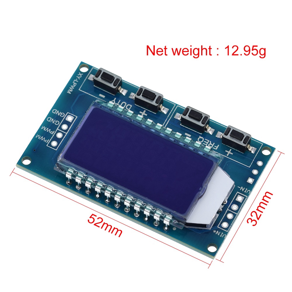 Mô Đun Phát Tín Hiệu Tzt 1hz-150khz Có Màn Hình Hiển Thị Lcd 3.3v-30v 1hz - 150khz | BigBuy360 - bigbuy360.vn