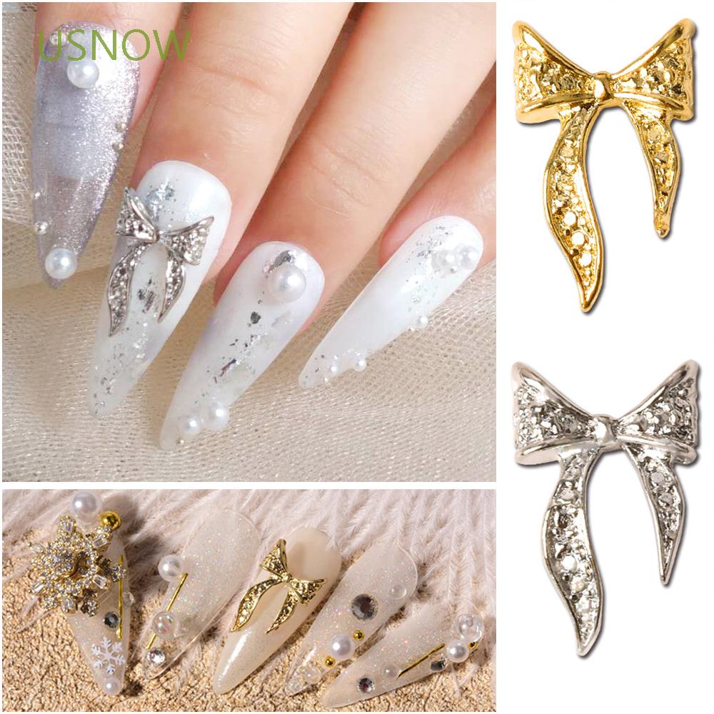 Bộ 20 Nơ Đính Trang Trí Móng Tay 3D