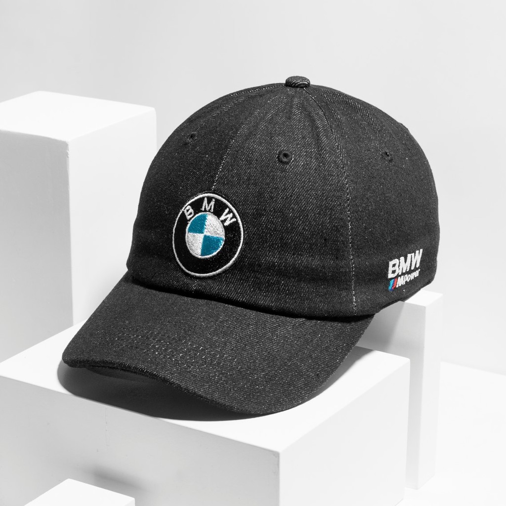 Mũ lưỡi trai chính hãng CAPMAN thể thao, vải Jean thoáng mát BMW CM146