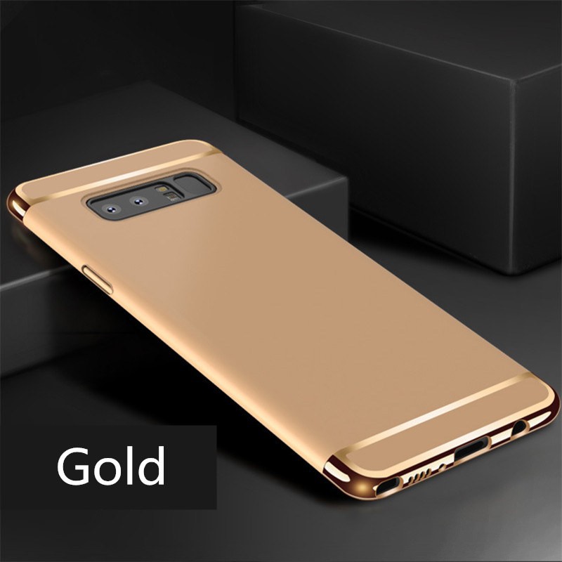 Luxury 360 full 3in1 PC case for Samsung Galaxy Note 8 S7 edge Matte Hard Cover